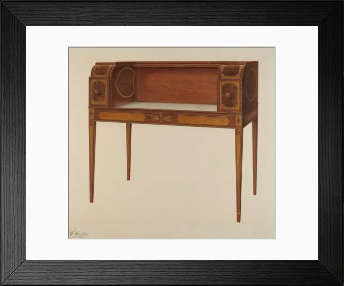 Framed Print : Mixing Table, 1940. Creator: Ferdinand Cartier Framed Print : Mixing Table, 1940. Creator: Ferdinand Cartier