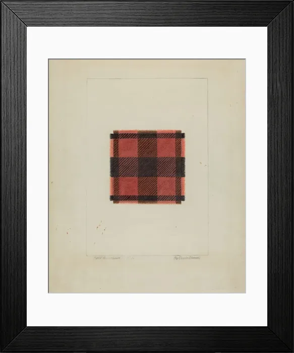Framed Print : Textile, 1935 / 1942. Creator: Clyde L. Cheney Framed Print : Textile, 1935 / 1942. Creator: Clyde L. Cheney