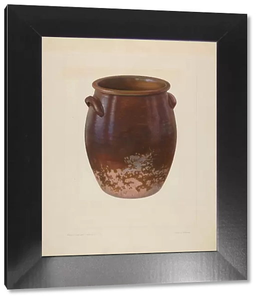 Large Earthen Jar, 1935  /  1942. Creator: Clyde L. Cheney