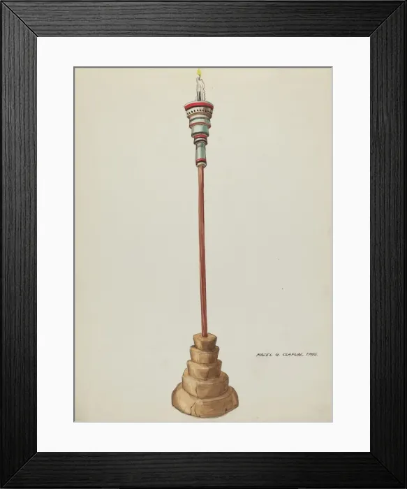Framed Print : Holy Water Font, 1935 / 1942. Creator: Majel G. Claflin Framed Print : Holy Water Font, 1935 / 1942. Creator: Majel G. Claflin