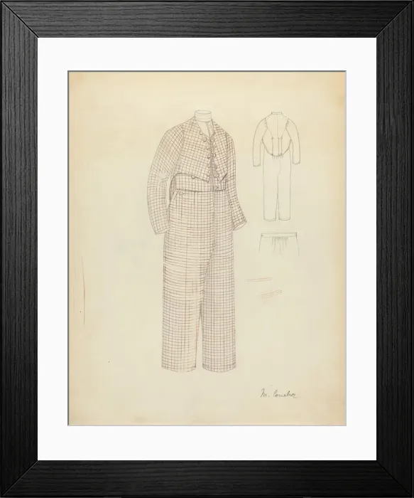 Framed Print : Suit, 1935 / 1942. Creator: Margaret Concha Framed Print : Suit, 1935 / 1942. Creator: Margaret Concha