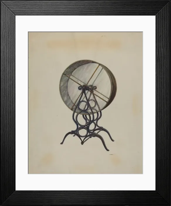 Framed Print : Lottery Wheel, c. 1938. Creator: Al Curry Framed Print : Lottery Wheel, c. 1938. Creator: Al Curry
