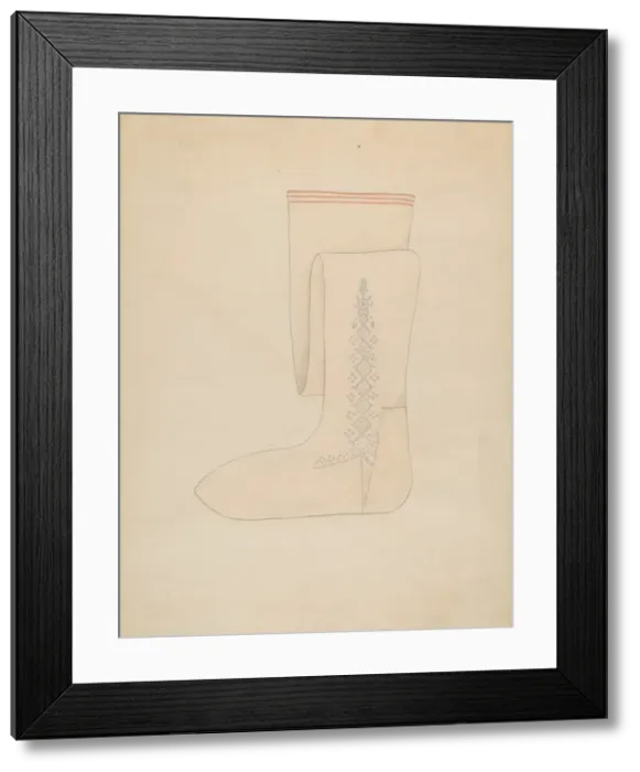 Framed Print : Stockings, c. 1936. Creator: Margaret Concha Framed Print : Stockings, c. 1936. Creator: Margaret Concha
