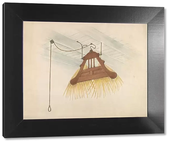 Swinging Fan, c. 1937. Creator: Al Curry
