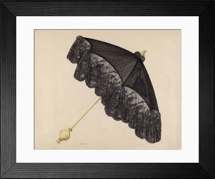 Framed Print : Parasol, 1935 / 1942. Creator: Peter Connin Framed Print : Parasol, 1935 / 1942. Creator: Peter Connin