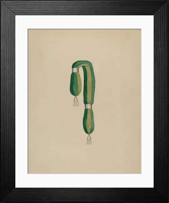Framed Print : Coin Purse, c. 1938. Creator: Gladys Cook Framed Print : Coin Purse, c. 1938. Creator: Gladys Cook