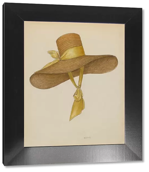 Hat, c. 1936. Creator: Nancy Crimi