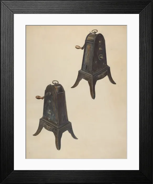Framed Print : Clock Jack, c. 1938. Creator: Al Curry Framed Print : Clock Jack, c. 1938. Creator: Al Curry