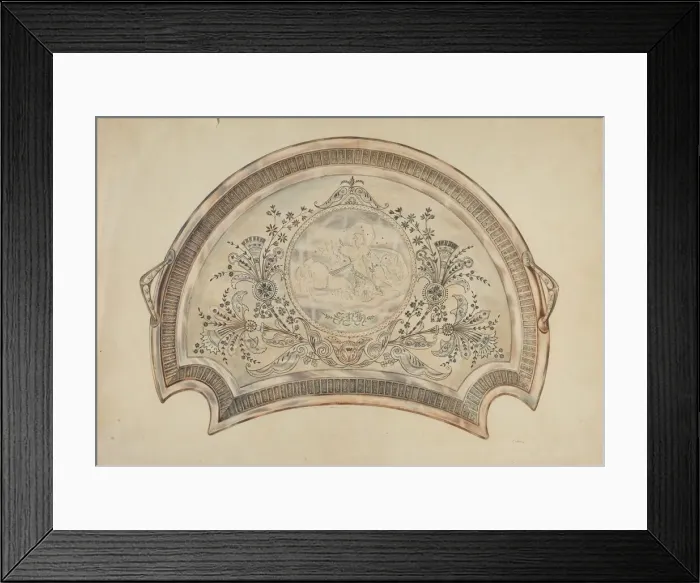 Framed Print : Silver Platter, 1935 / 1942. Creator: Al Curry Framed Print : Silver Platter, 1935 / 1942. Creator: Al Curry