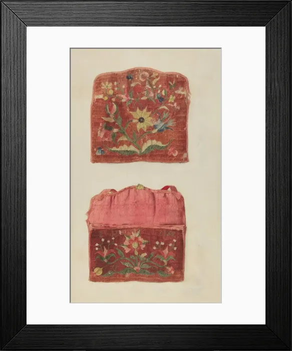Framed Print : Purse, c. 1936. Creator: Phyllis Dorr