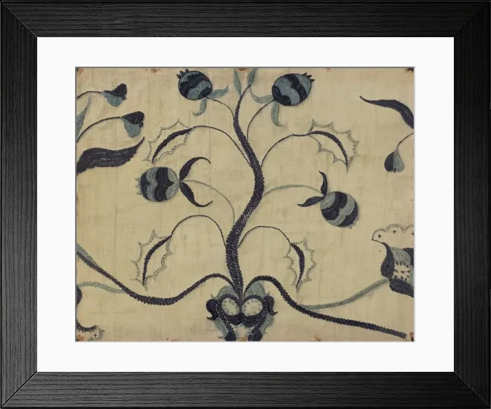 Framed Print : Bed Hanging, c. 1936. Creator: Phyllis Dorr Framed Print : Bed Hanging, c. 1936. Creator: Phyllis Dorr