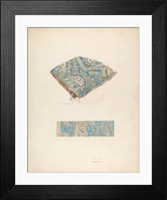 Framed Print : Babys Hood, c. 1940. Creator: Clarence W Dawson Framed Print : Babys Hood, c. 1940. Creator: Clarence W Dawson