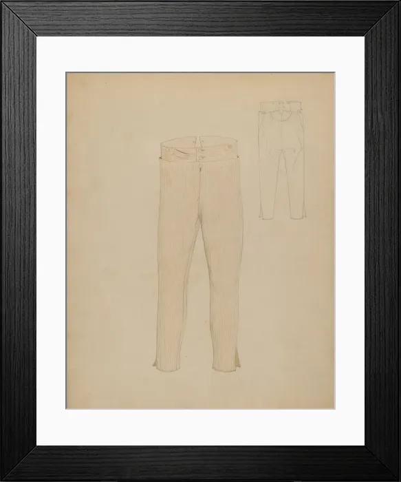 Framed Print : Pantaloons, 1935  /  1942. Creator: Henry De Wolfe