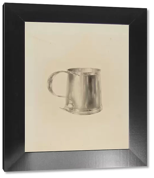 Silver Mug, c. 1938. Creator: Hester Duany