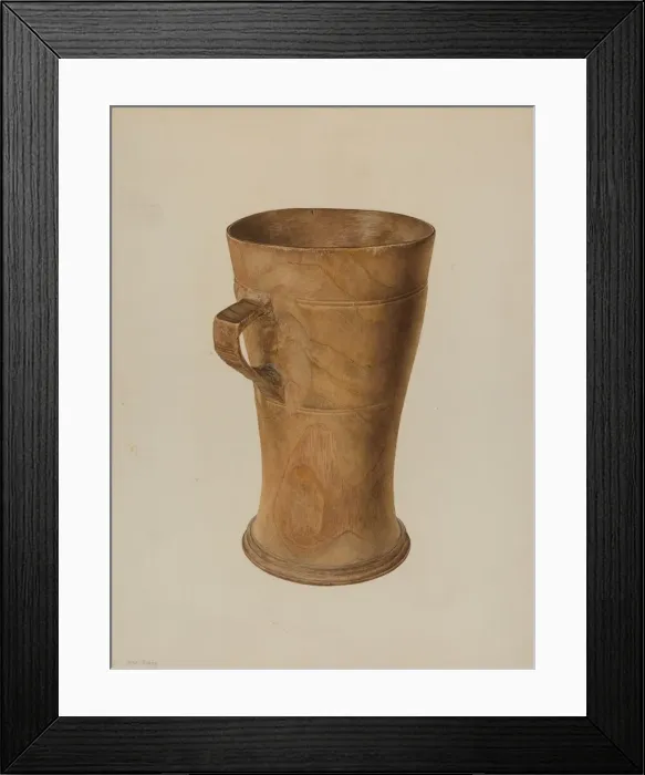 Framed Print : Measure, c. 1940. Creator: Hester Duany Framed Print : Measure, c. 1940. Creator: Hester Duany