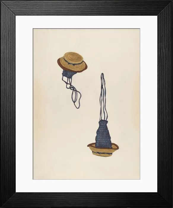 Framed Print : Wedding Coin Purse, c. 1937. Creator: Ellen Duncan Framed Print : Wedding Coin Purse, c. 1937. Creator: Ellen Duncan