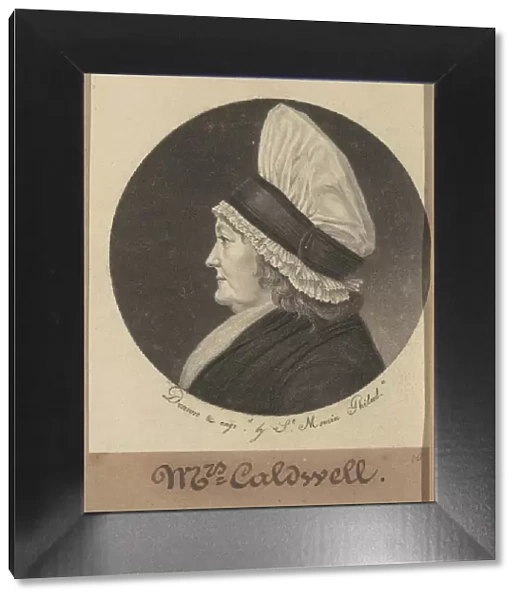 Martha Round Caldwell, 1798-1803. Creator: Charles Balthazar Julien Fé