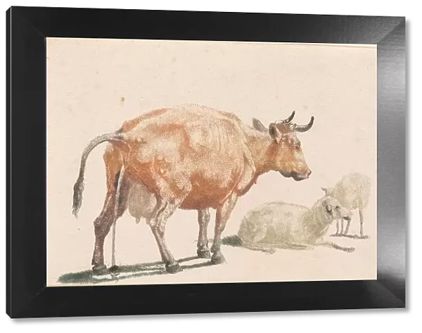 The Pissing Cow, 1690s. Creator: Johann Teyler