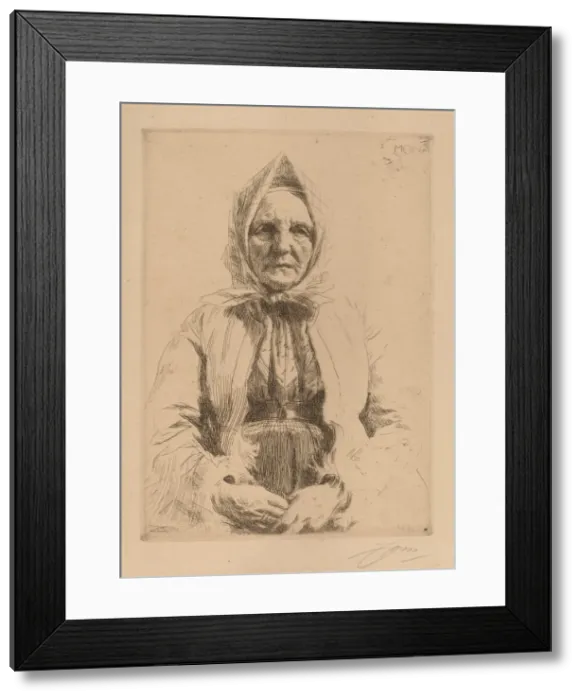 Framed Print : Mona, 1911. Creator: Anders Leonard Zorn Framed Print : Mona, 1911. Creator: Anders Leonard Zorn