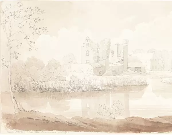 Castle Rheban on the River Barrow, Athy. Creator: James Bulwer