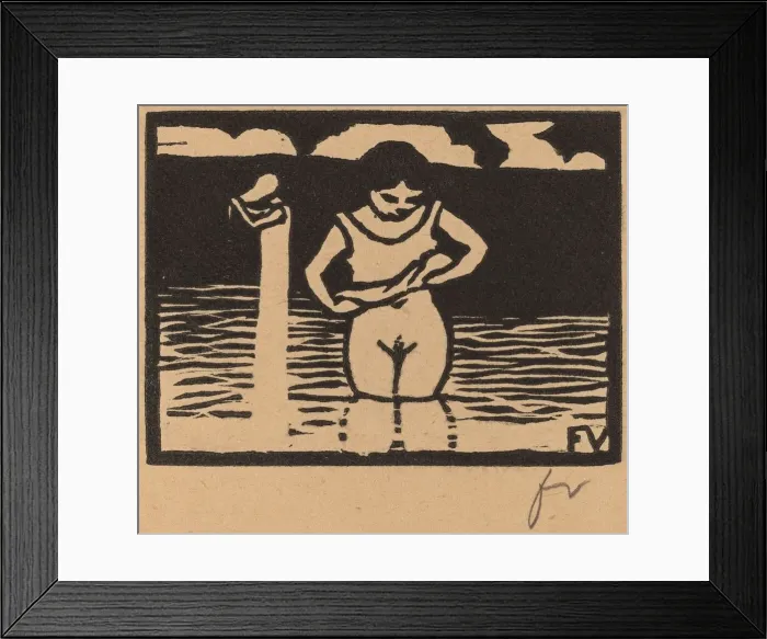 Framed Print : Girl Lifting Her Chemise (Fillette enlevant sa chemise), 1893 Framed Print : Girl Lifting Her Chemise (Fillette enlevant sa chemise), 1893