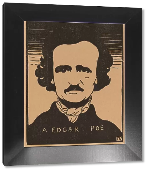 A Edgar Poe, 1894. Creator: Felix Vallotton