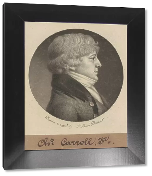 Charles Carroll, Jr. 1800. Creator: Charles Balthazar Julien Fevret de Saint-Mé