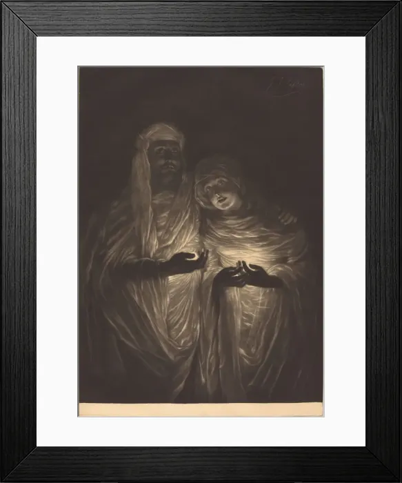 Framed Print : The Apparition, 1885. Creator: James Tissot Framed Print : The Apparition, 1885. Creator: James Tissot