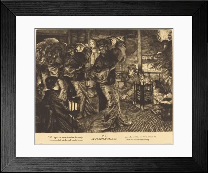 Framed Print : In Foreign Climes, 1882. Creator: James Tissot Framed Print : In Foreign Climes, 1882. Creator: James Tissot