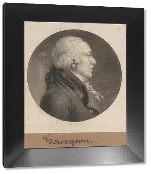 Gourgeon, 1807. Creator: Charles Balthazar Julien Fevret de Saint-Memin