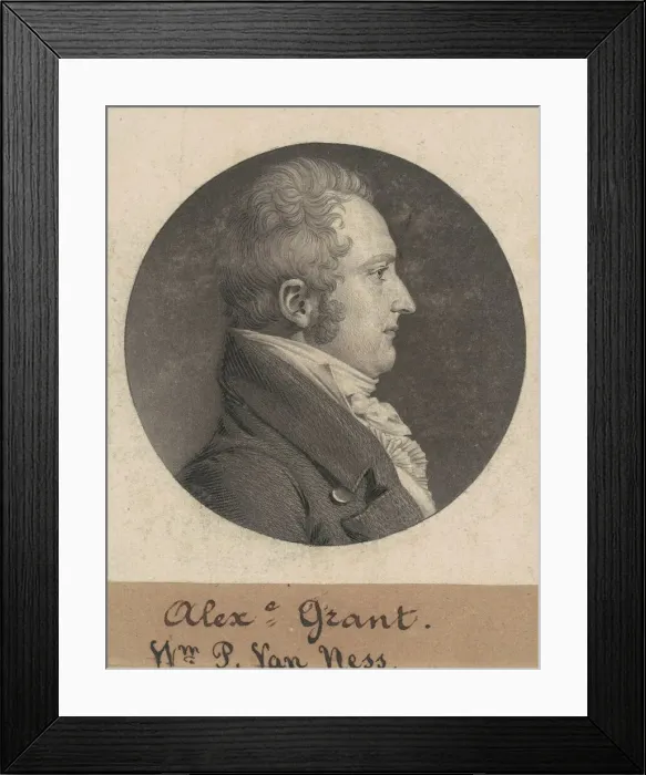 Framed Print : William Peter Van Ness, 1807. Creator: Charles Balthazar Julien Fé Framed Print : William Peter Van Ness, 1807. Creator: Charles Balthazar Julien Fé