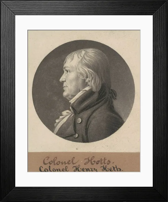 Framed Print : Henry Heth, 1805. Creator: Charles Balthazar Julien Fevret de Saint-Memin Framed Print : Henry Heth, 1805. Creator: Charles Balthazar Julien Fevret de Saint-Memin