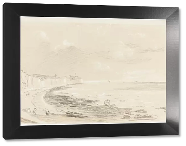 Sea Coast Scene, 19th century. Creator: Unknown