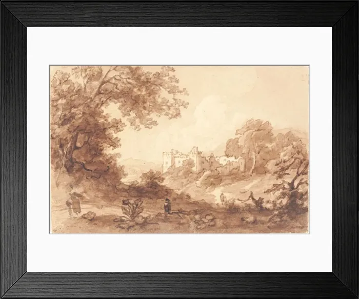 Framed Print : Carew Castle, Pembrokeshire. Creator: Unknown Framed Print : Carew Castle, Pembrokeshire. Creator: Unknown