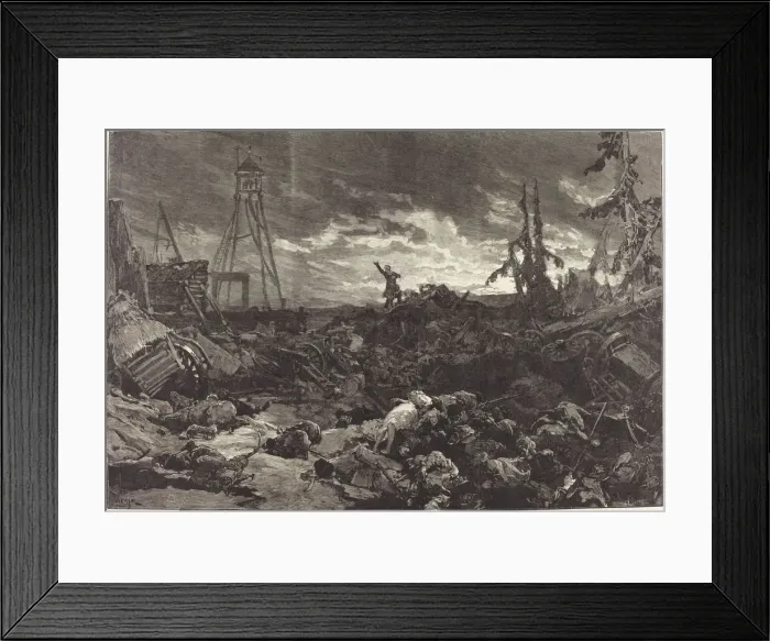 Framed Print : Michel Strogoff au Theatre du Chatelet, 1880. Creator: Daniel Urrabieta Vierge Framed Print : Michel Strogoff au Theatre du Chatelet, 1880. Creator: Daniel Urrabieta Vierge