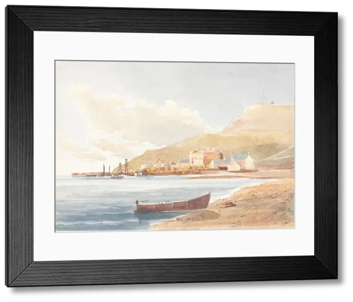 Framed Print : Portland Castle, Dorset, 1833 / 1839. Creator: James Bulwer Framed Print : Portland Castle, Dorset, 1833 / 1839. Creator: James Bulwer