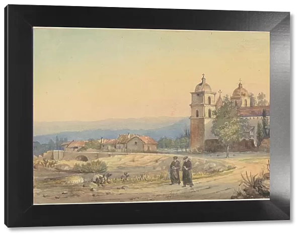 Church of Santa Barbara, late 19th century. Creator: Unknown