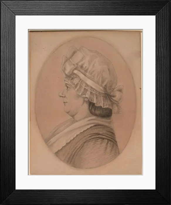 Framed Print : Elizabeth Marius Kemper, 19th century. Creator: Unknown Framed Print : Elizabeth Marius Kemper, 19th century. Creator: Unknown