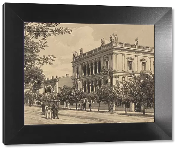 House of Heinrich Schliemann, 1890. Creator: Themistocles von Eckenbrecher