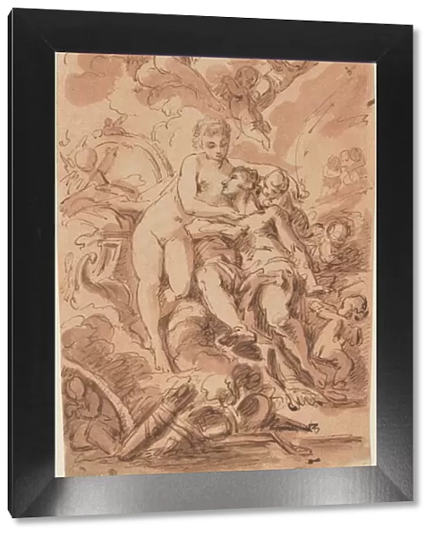 Venus at the Forge of Vulcan, 18th century. Creator: Unknown