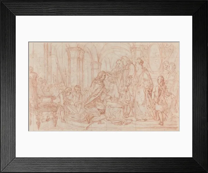 Framed Print : Ceremony of Consecration. Creator: Unknown Framed Print : Ceremony of Consecration. Creator: Unknown