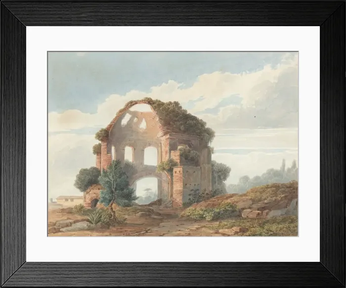 Framed Print : The Temple of Minerva Medica. Creator: Unknown Framed Print : The Temple of Minerva Medica. Creator: Unknown