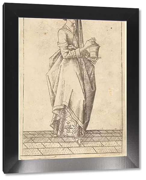 Saint Mary Magdalene, c. 1470. Creator: Israhel van Meckenem