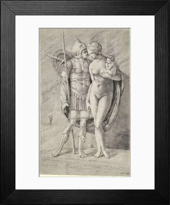 Framed Print : Mars and Venus, c. 1509 / 1516. Creator: Jacopo de Barbari Framed Print : Mars and Venus, c. 1509 / 1516. Creator: Jacopo de Barbari