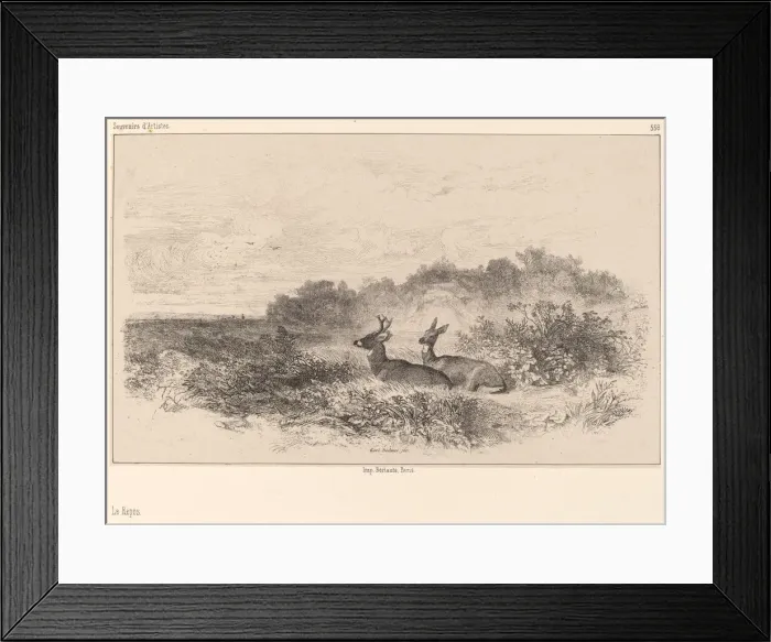 Framed Print : Le Repos. Creator: Karl Bodmer Framed Print : Le Repos. Creator: Karl Bodmer