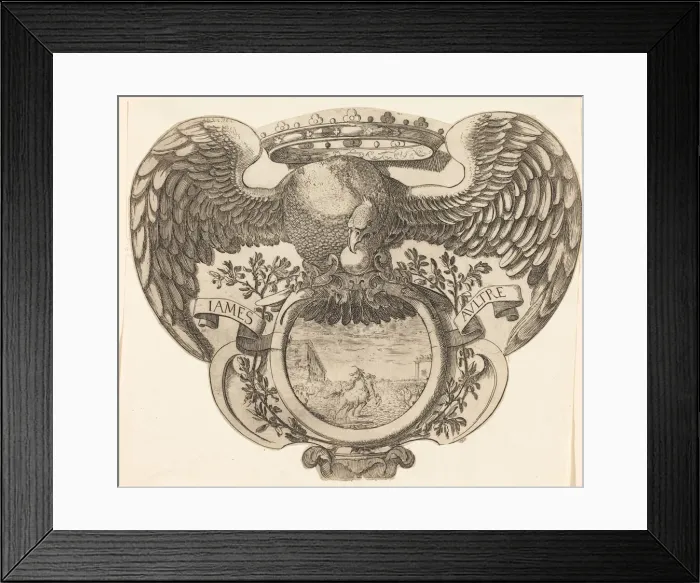 Framed Print : Coat of Arms. Creator: Unknown Framed Print : Coat of Arms. Creator: Unknown