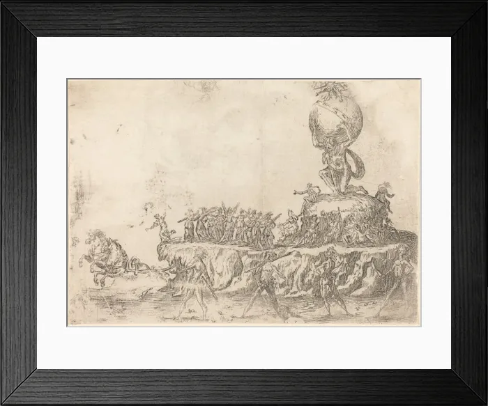 Framed Print : The Float of the Sun. Creator: Unknown Framed Print : The Float of the Sun. Creator: Unknown