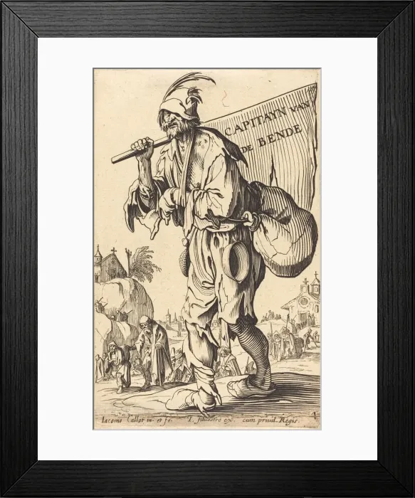 Framed Print : Captain of the Barons. Creator: Unknown Framed Print : Captain of the Barons. Creator: Unknown