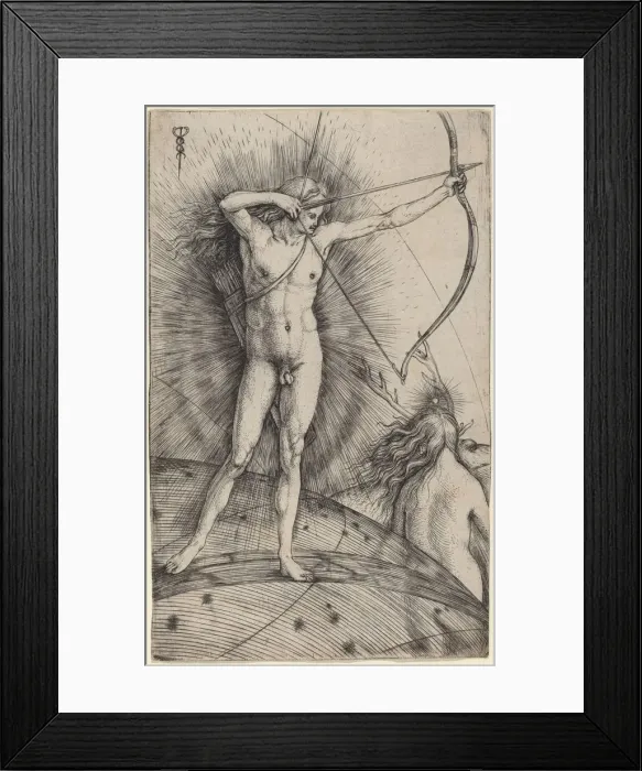 Framed Print : Apollo and Diana, c. 1503. Creator: Jacopo de Barbari