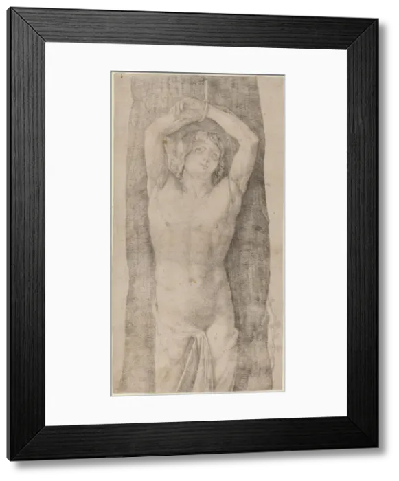 Framed Print : Saint Sebastian, c. 1509. Creator: Jacopo de Barbari Framed Print : Saint Sebastian, c. 1509. Creator: Jacopo de Barbari